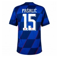 Kroatien Mario Pasalic #15 Udebanetrøje EM 2024 Kortærmet